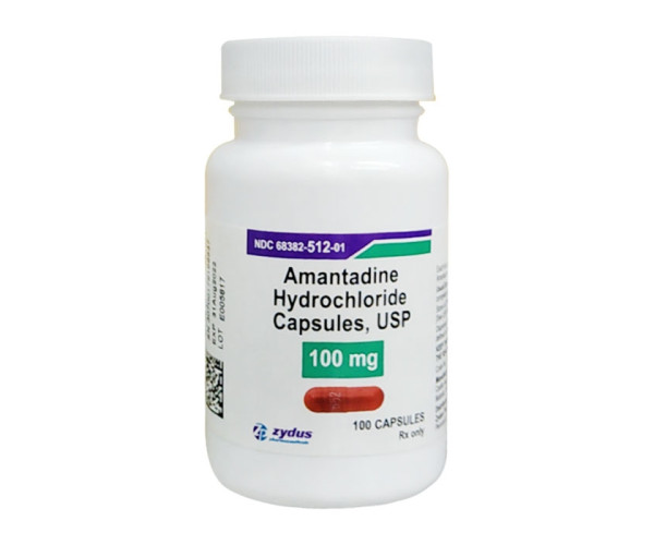 Thuốc kháng virus, trị bệnh cúm A Amantadine 100mg Zydus (100 viên/chai)
