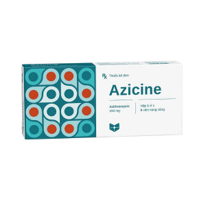 Thuốc kháng sinh Azicine 250mg (6 viên/hộp)