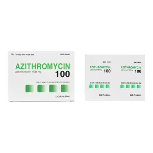 Azithromycin 100mg DHG (24 gói/hộp)