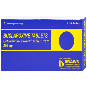 Thuốc kháng sinh Buclapoxime 200mg (10 viên/hộp)