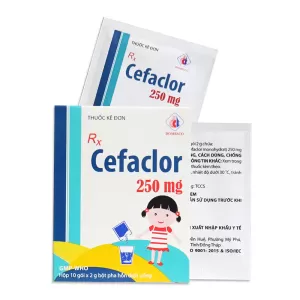 Cefaclor 250mg DMC (10 gói/hộp)