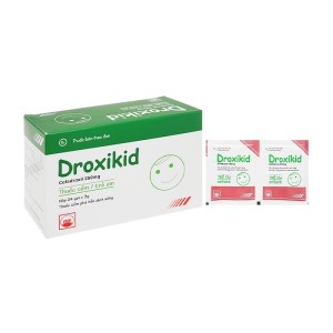 Thuốc kháng sinh Droxikid 250mg (24 gói/hộp)