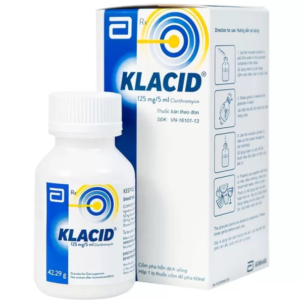 Klacid 125mg/5ml (60ml)