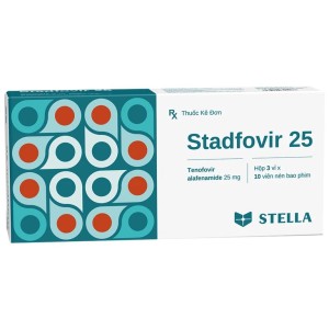 Stadfovir 25 (3 vỉ x 10 viên/hộp)
