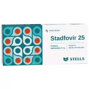 Stadfovir 25 (3 vỉ x 10 viên/hộp)