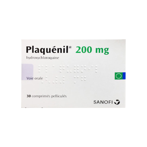Thuốc trị sốt rét Plaquenil 200mg (30 viên/hộp)