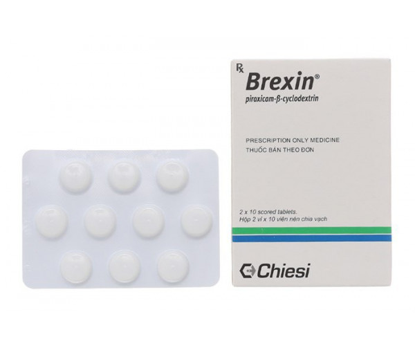 Thuốc giảm đau, kháng viêm Brexin (2 vỉ x 10 viên/hộp)