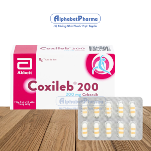 Thuốc giảm đau, kháng viêm Coxileb 200 (3 vỉ x 10 viên/hộp)