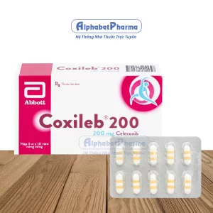 Thuốc giảm đau, kháng viêm Coxileb 200 (3 vỉ x 10 viên/hộp)