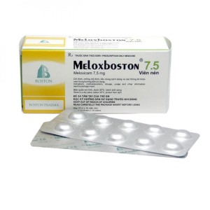 Meloxboston 7.5mg (10 vỉ x 10 viên/hộp)