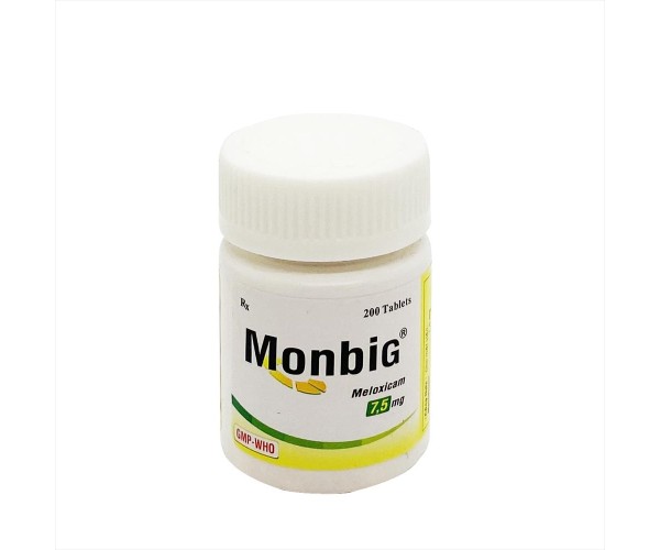 Thuốc giảm đau, kháng viêm Monbig 7.5mg (200 viên/hộp)