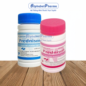 Thuốc kháng viêm Prednison 5mg TNP (500 viên/chai)