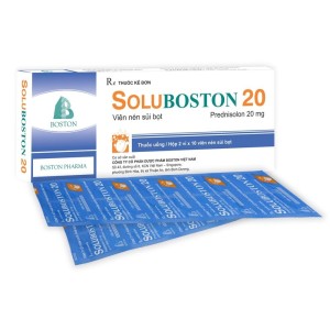 Thuốc kháng viêm Soluboston 20 (2 vỉ x 10 viên/hộp)