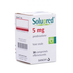 Thuốc kháng viêm Solupred 5mg (30 viên/lọ)