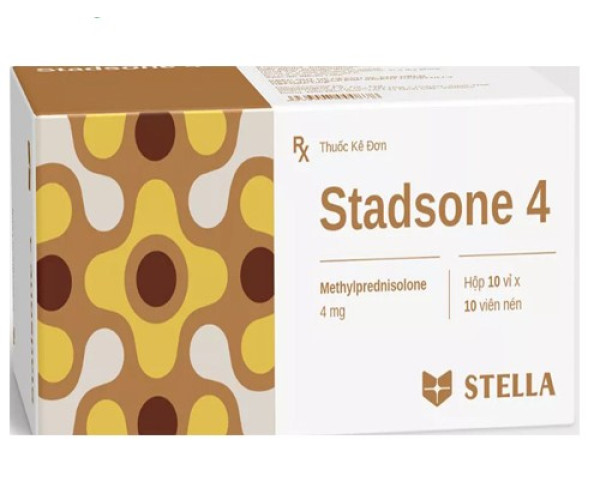 Thuốc kháng viêm Stadsone 4mg (10 vỉ x 10 viên/hộp)