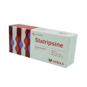 Statripsine 4.2mg (5 vỉ x 10 viên/hộp)