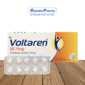 Thuốc kháng viêm Voltaren SR 75mg (10 vỉ x 10 viên/hộp)