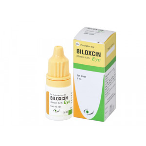 Thuốc nhỏ mắt kháng sinh Biloxcin Eye 0.3% (5ml)