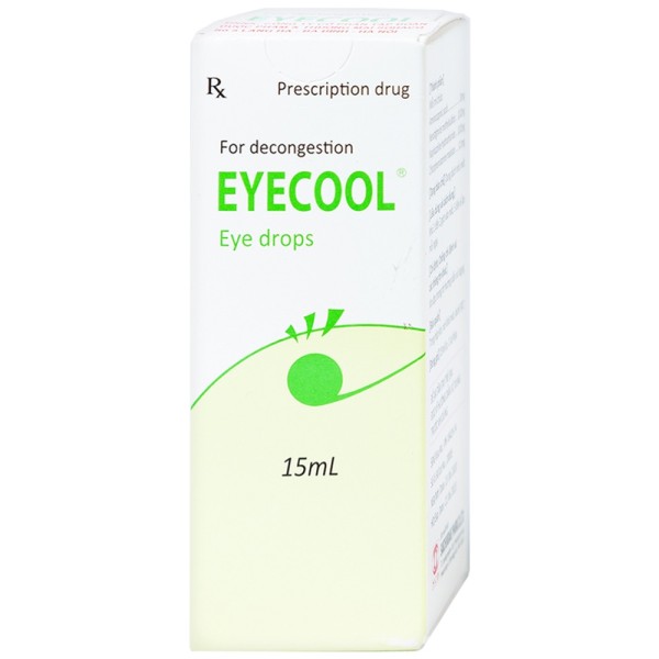 Thuốc nhỏ mắt điều trị đỏ mắt Eyecool (15ml)