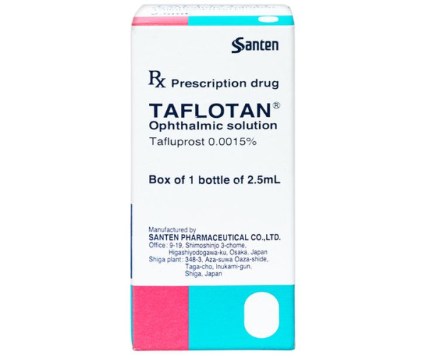Thuốc nhỏ mắt Taflotan 0,0015% (2.5ml)