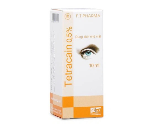 Thuốc nhỏ mắt dùng gây tê bề mặt trong nhãn khoa Tetracain 0.5% (10ml)