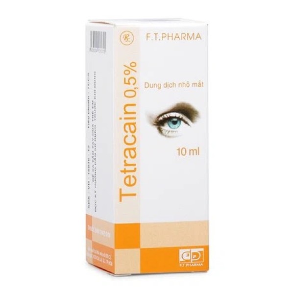Thuốc nhỏ mắt dùng gây tê bề mặt trong nhãn khoa Tetracain 0.5% (10ml)