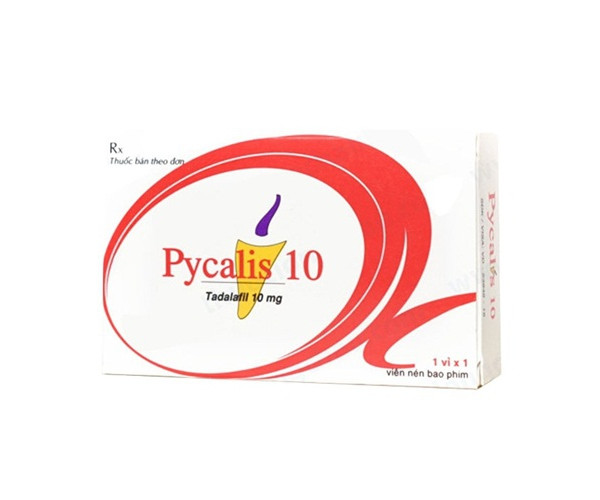 Thuốc điều trị rối loạn cương dương Pycalis 10mg (1 viên/hộp)