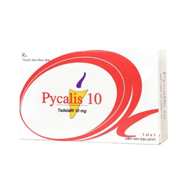 Thuốc điều trị rối loạn cương dương Pycalis 10mg (1 viên/hộp)