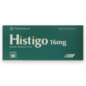 Thuốc trị rối loạn tiền đình Histigo 16mg (3 vỉ x 20 viên/hộp)