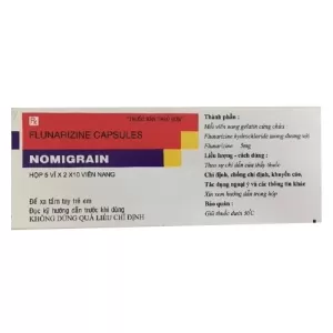 Nomigrain 5mg (5 vỉ x 20 viên/hộp)