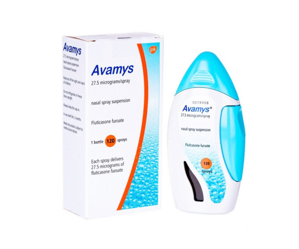 Thuốc trị viêm mũi dị ứng Avamys 27.5mcg (120 liều)