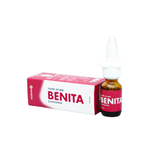 Thuốc xịt mũi trị viêm mũi dị ứng Benita (120 liều)