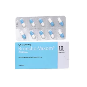  Thuốc tăng cường hệ miễn dịch Broncho-Vaxom 3.5mg (10 viên/hộp)