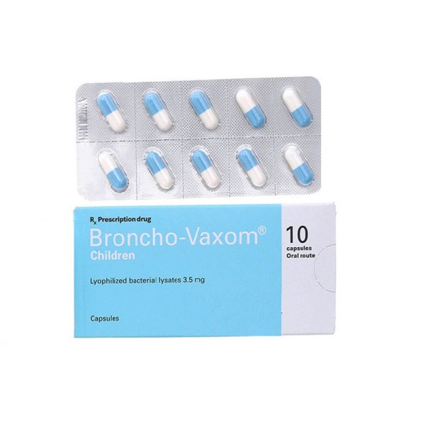  Thuốc tăng cường hệ miễn dịch Broncho-Vaxom 3.5mg (10 viên/hộp)