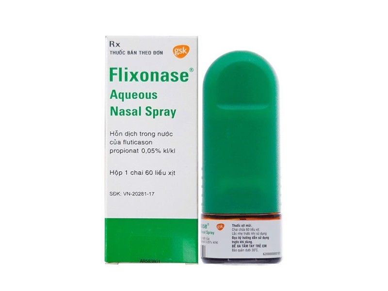 Thuốc trị viêm mũi Flixonase Aqueous Nasal Spray