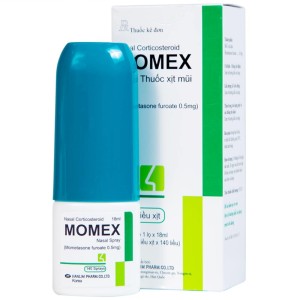 Thuốc xịt mũi điều trị viêm mũi Momex Nasal Spray (140 liều)