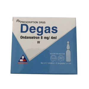 Dung dịch tiêm Degas 8mg (2 vỉ x 5 ống/hộp)