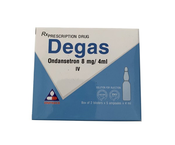 Dung dịch tiêm Degas 8mg (2 vỉ x 5 ống/hộp)