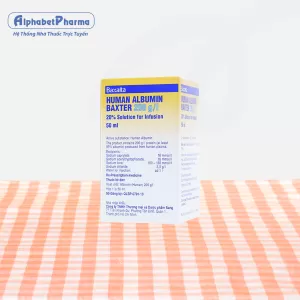 Dung dịch tiêm truyền Human Albumin Baxter 20% (50ml)
