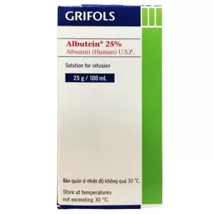 Dung dịch tiêm truyền Albutein 25% (50ml)