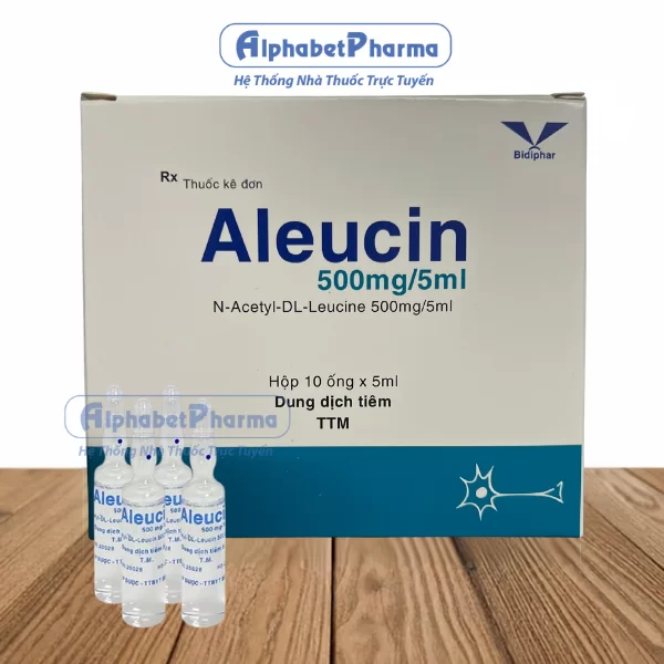 Dung dịch tiêm Aleucin 500mg/5ml (10 ống/hộp)