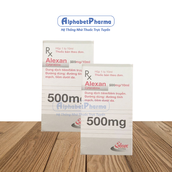 Dung dịch tiêm truyền Alexan 500mg/10ml