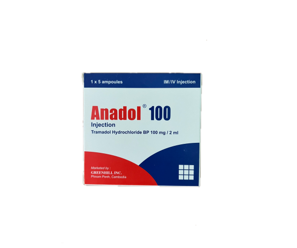 Dung dịch tiêm Anadol 100 (5 ống/hộp)