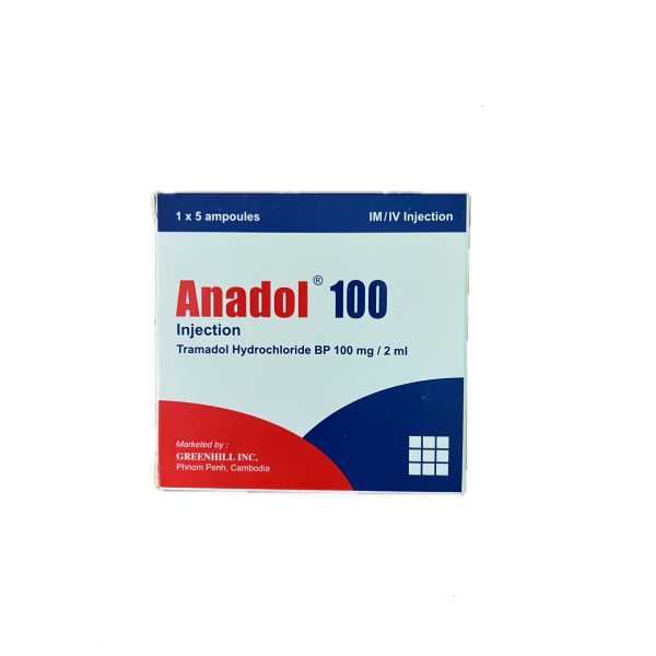 Dung dịch tiêm Anadol 100 (5 ống/hộp)