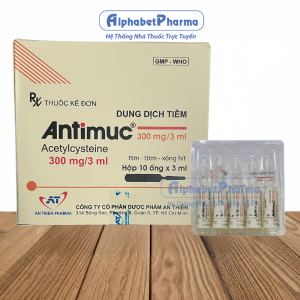 Dung dịch tiêm Antimuc 300mg/3ml (10 ống/hộp)
