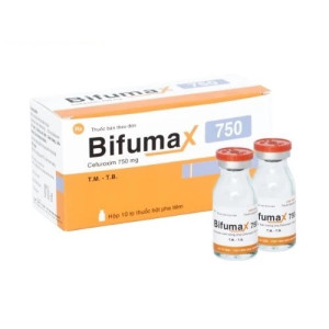 Thuốc bột pha tiêm Bifumax 750 (10 lọ/hộp)