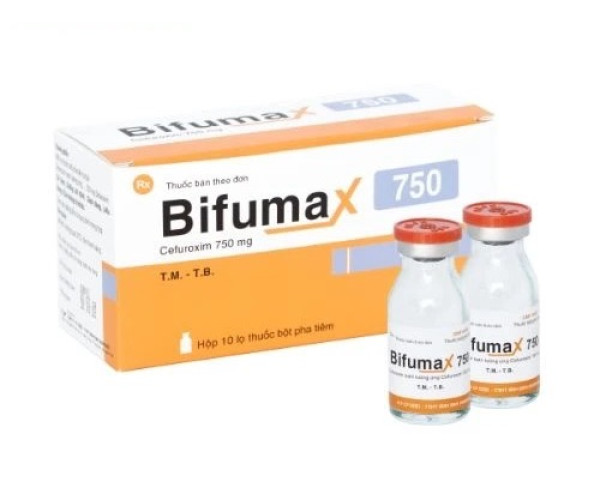 Thuốc bột pha tiêm Bifumax 750 (10 lọ/hộp)
