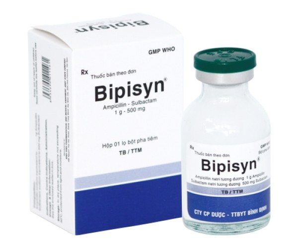 Thuốc bột pha tiêm Bipisyn (1 lọ/hộp)