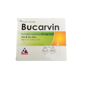 Dung dịch gây tê Bucarvin (5 ống/hộp)