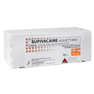 Dung dịch gây tê Bupivacaine Aguettant 5mg/ml (10 ống/hộp)